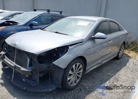2016 Hyundai Sonata Sport from USA, damaged, VIN 5NPE34AF7GH381334